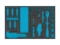 HAZET Moduleinlage 2K-Passformeinlage, leer, für W...