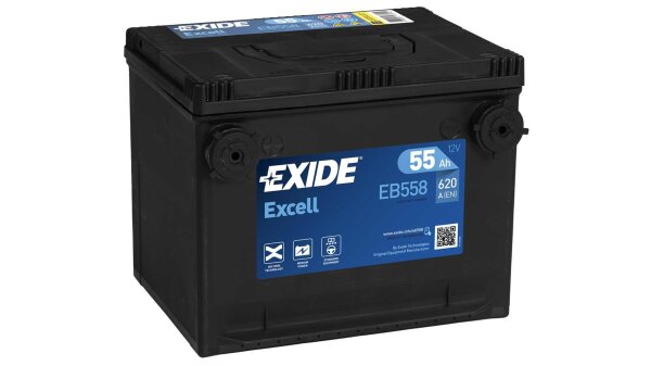 EXIDE Starterbatterie "Excell", CA-CA, Magic Eye Ladekontrol