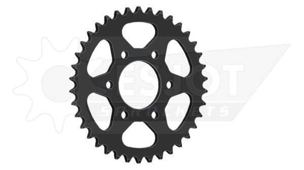 ESJOT Kettenrad "29056" 525, Stahl, schwarz 38 Zähne