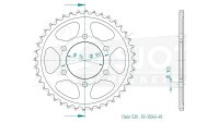 ESJOT Kettenrad "35043" 530, Stahl, schwarz 43...