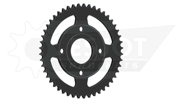 ESJOT Kettenrad "15002" 428, Stahl, schwarz 49 Zähne