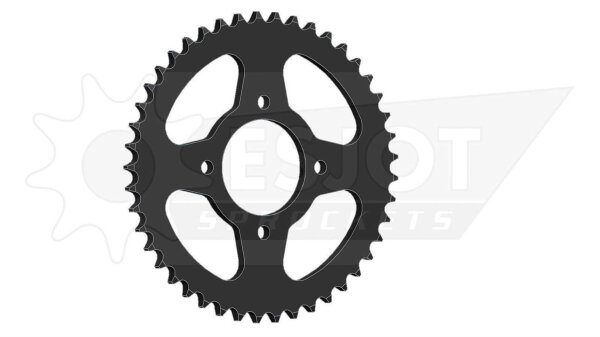 ESJOT Kettenrad "15006" 428, Stahl, schwarz 48 Zähne