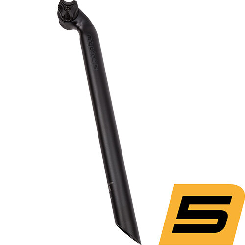 Ergotec Sattelstütze VIPER - 31,6x400, SB30, Safety Level 5, matt schwarz