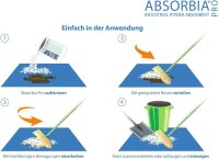 Absorbia Pro Bindemittel und Geruchsentferner 1x5 liter
