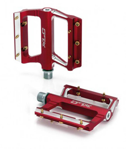 XLC MTB/ATB-Pedal PD-M09 Alu, rot/silber