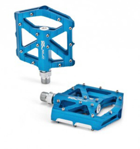 xlc mtb/trekking pedal pd-m12 alu, blau