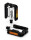 XLC City-/Comfort-Pedal PD-C06 Alu, Gummiauflage, silber/schwarz