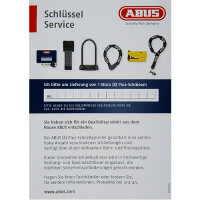 Schlüsselbestellkarte ABUS, Plus / X Plus, Abus, 04318
