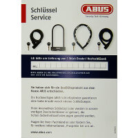 Schlüsselbestellkarte ABUS, 485 / 4850 / 495, Abus,...