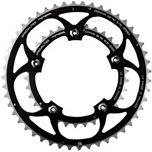 Kettenblatt  Zéphir, 42 schwarz, Ø 110 innen 9/10-f, TA, PL-50110109-42