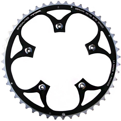 Kettenblatt  Zéphir, 52 schwarz, Ø 110 außen 9/10-f, TA, PL-50110309-52