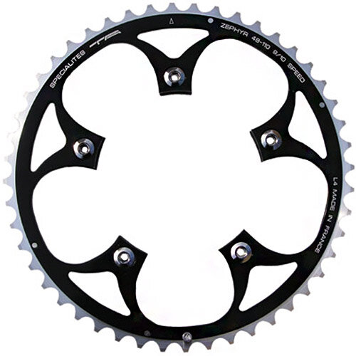 Kettenblatt  Zéphir, 53 schwarz, Ø 110 außen 9/10-f, TA, PL-50110309-53