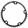 Kettenblatt  Alizé, 44 schwarz, Ø 130 innen 9/10-f, TA, PL-50130109-44