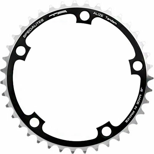 Kettenblatt  Alizé, 3-fach, 38 schwarz, Ø 130 mitte 9/10-f, TA, PL-50130209-38
