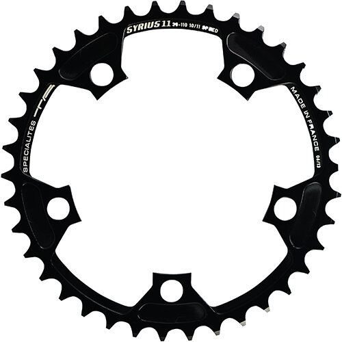 Kettenblatt Syrius, 34 schwarz Ø 110 innen 10/11-f, TA, PL-58110129-34