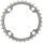 Kettenblatt Chinook , 36 silber, Ø 104 mitte, TA, PL-40104202-36