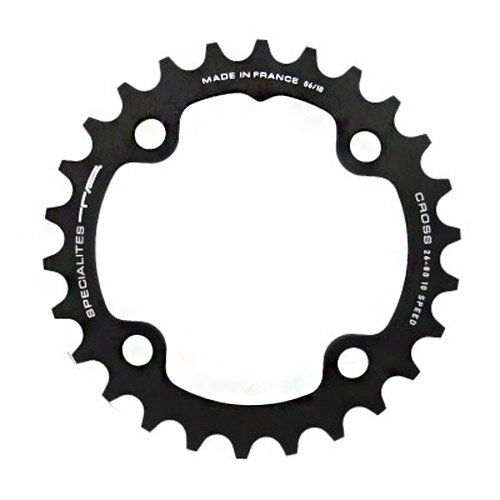 Kettenblatt Cross, 26 schwarz, Ø 80 innen, TA, PL-41080109-26