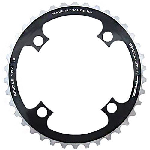 Kettenblatt Single , 42 schwarz, Ø 104 außen/innen, TA, PL-40104339-42