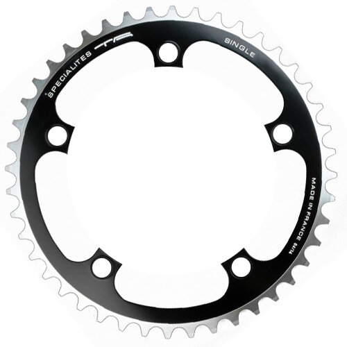 Kettenblatt Single , 44 schwarz, Ø 130 außen/innen, TA, PL-50130339-44