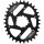 Kettenblatt One DM6 Ovalution, 34 schwarz, SRAM, TA, PL-01000379-34