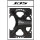 Kettenblatt X110 Cover Kit, Shimano 105, schwarz, TA, VP-PL41104904