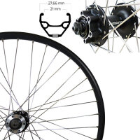 Vorderrad 28" schwarz Disk SSP, Taurus21, M475-Disk,...