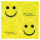 Reflexaufkleber SMILE, gelb, 3M-Reflex, Messingschlager, 120990