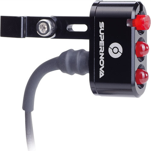 E3 Seatpost Taillight 2, E-25, K1352, Supernova, schwarz, Sattelstützenmontage, 12 V , Supernova, N-TK2-S-V12-BLK