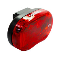 Akku-Rücklicht Star, mit K~, Smart, LED, schwarz,...