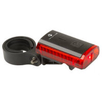 Batterie-Lampenset Atlas K 11, M-Wave, schwarz, mit K~, Messingschlager, 221090