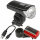 Batterie-Lampenset Atlas K 11, M-Wave, schwarz, mit K~, Messingschlager, 221090