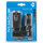 Batterie-Lampenset Atlas K 11, M-Wave, schwarz, mit K~, Messingschlager, 221090