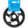 Kettenblatt E-Bike Bosch Gen3, 40Z, schwarz, Direct mount, Messingschlager, 356250