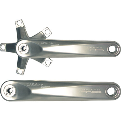 Carmina Compact Kurbelarmsatz , 180mm, silber, TA, PM-CC0802