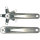 Carmina Compact Kurbelarmsatz , 180mm, silber, TA, PM-CC0802