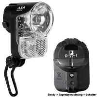 Dynamo-Scheinwerfer PICO30 Steady Switch, Axa, LED,...