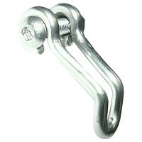 Lampenhalter kurz, B+M, silber, Edelstahl, Busch +...