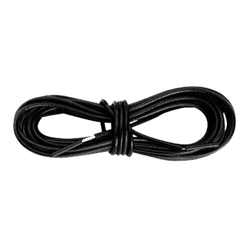 Lichtkabel 2,2 m gewickelt, B+M, schwarz, Ø = 0,75mm, Busch + Müller, 423S/7/220W