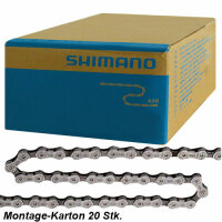 Kette Shimano CN-HG53  9fach, 116 Glieder, grau/braun,...