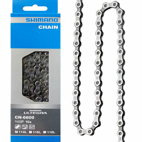 Kette Shimano Ultegra CN-6600 10fach, 114 Glieder, silber, Shimano, I-CN6600114I