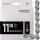 Kette Connex 11s8 11fach, Nickel 118 Glieder, silber, Connex, 2321-11S8-1180
