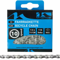 Kette M-Wave 10fach, 1/2 x 11/128, 116 Glieder, grau,...