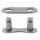 Verschlussglied M-Wave 1fach, 1/2 x 1/8, 8,0mm, grau, Messingschlager, 301924