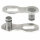 Verschlussglied M-Wave 9fach, 1/2 x 11/128, 6,6mm, silber, Messingschlager, 301921