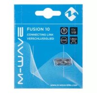 Verschlussglied M-Wave 10fach, 1/2 x 11/128, 5,8mm, silber, Messingschlager, 301920