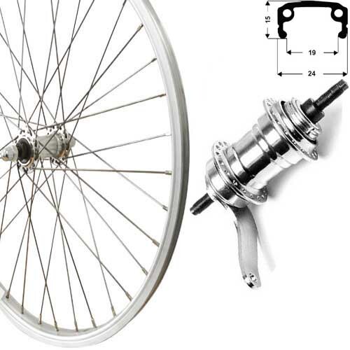 Hinterrad 16" Rücktritt silber, Kasten-Alu, RBN,  Zub., Roland, 803968
