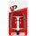 Pedale Trekking VP, Kunststoff, Industrielager, Messingschlager, 311035
