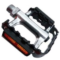 Pedale MTB flach, Industrielager Alu-Alu,...