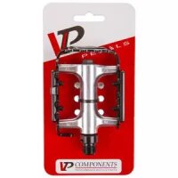 Pedale MTB flach, Industrielager Alu-Alu, Messingschlager, 311720