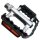 Pedale MTB flach, Industrielager Alu-Alu, Messingschlager, 311720